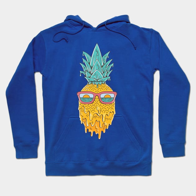 Pineapple Summer Hoodie by coffeeman